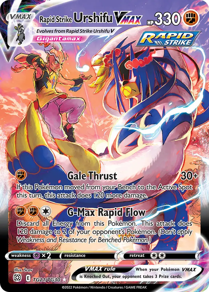 Rapid Strike Urshifu from Pokémon